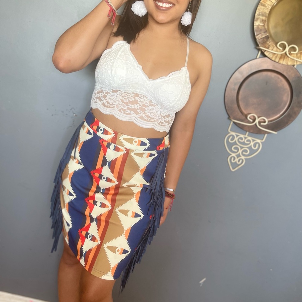 Aztec skirt